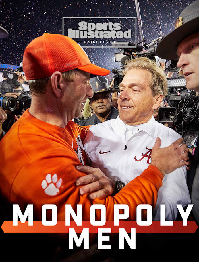 Dabo Swinney and Nick Saban: Monopoly Men